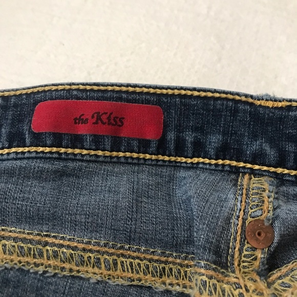 Not worn - AG women's The Kiss straight leg jeans size 29 - Picture 6 of 11